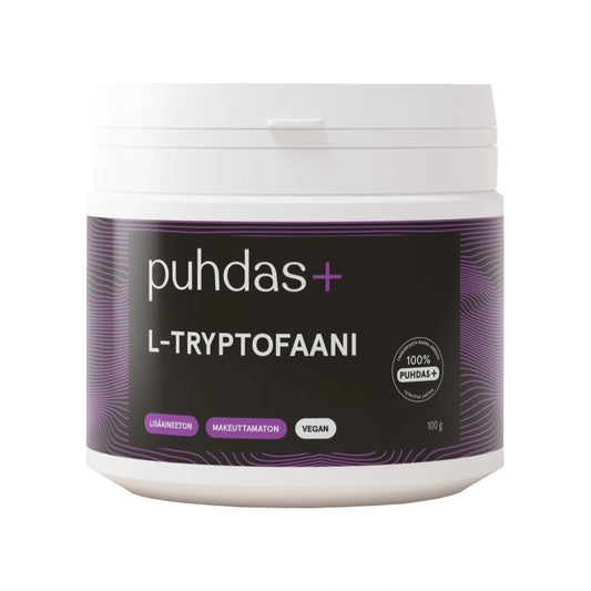 PUHDAS+ L-tryptofaani jauhe 100 g