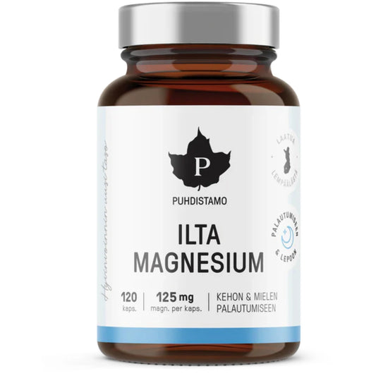 PUHDISTAMO Ilta Magnesium kapseli 120 kpl