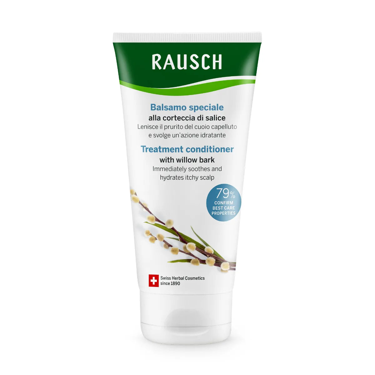 Rausch Pajunkuori erikoishoitoaine 150 ml – erityisesti kutisevalle hiuspohjalle