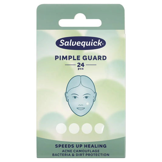 Salvequick Pimple Guard finnilaastarit – nopeampaa aknen hoitoa ja tehokasta suojaa