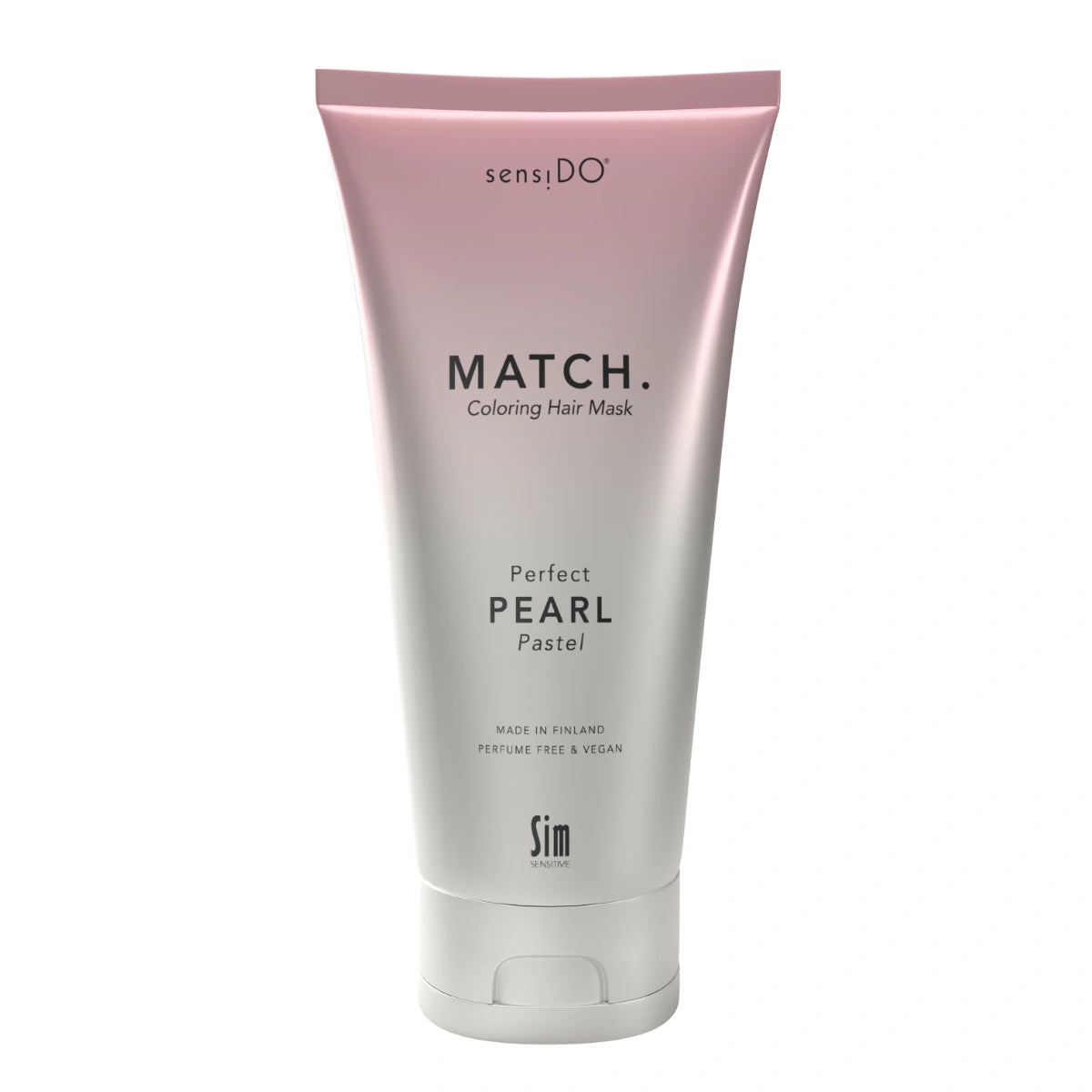 SensiDO Match Perfect Pearl (Pastel) 200 ml hiusnaamio, joka sävyttää, syväkosteuttaa ja rakennepaikkaa ertyisesti vaalennettuja hiuksia.