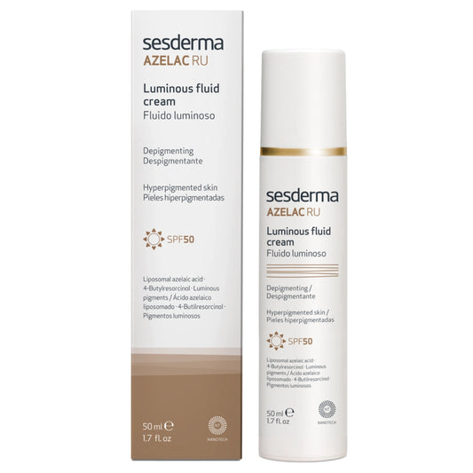 SESDERMA Azelac RU Luminous Fluid SPF50 50 ml pigmenttiläiskien häivyttämiseen