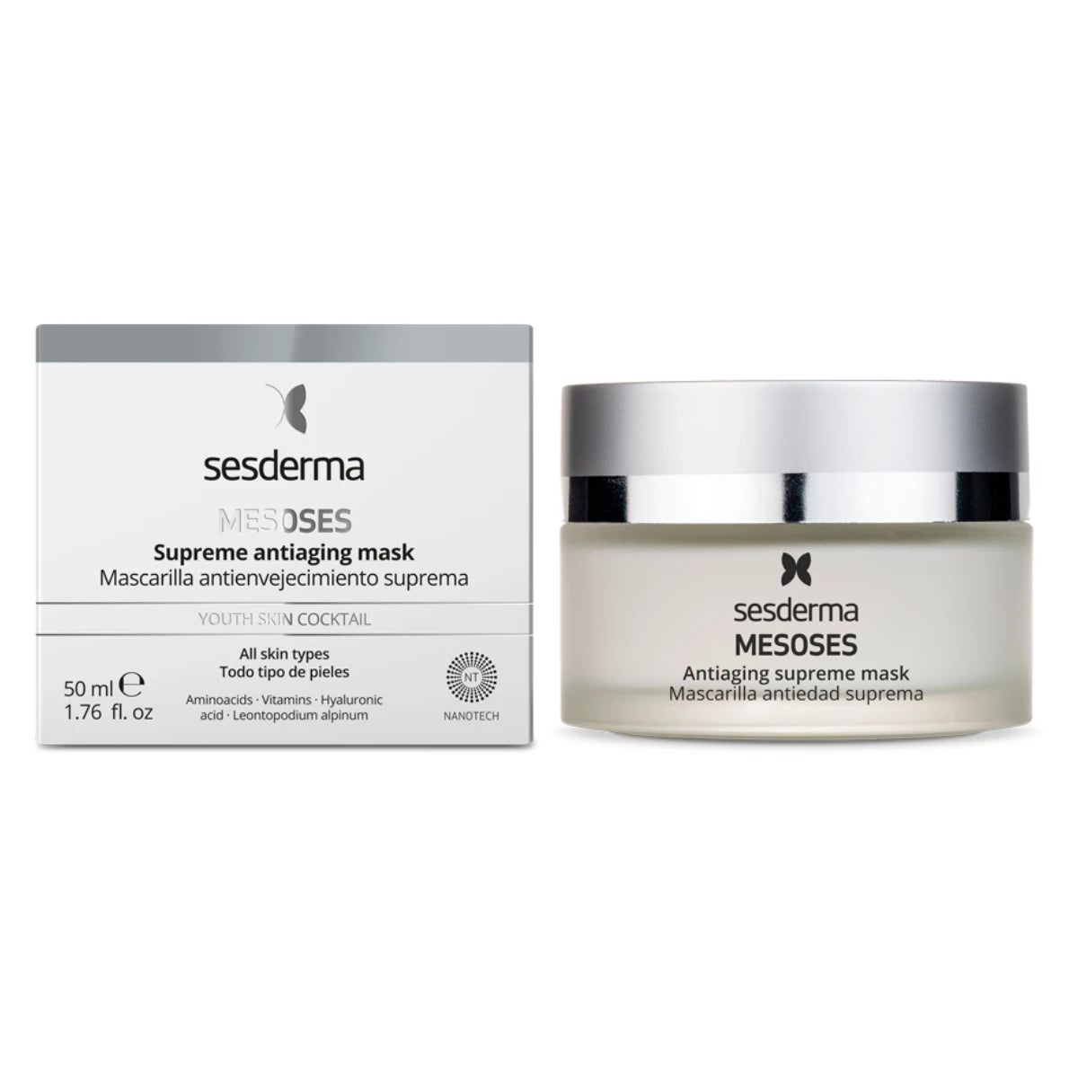 SESDERMA Mesoses Supreme Antiaging Mask 50 ml kasvonaamio ikääntymisen merkkäjä vastaan