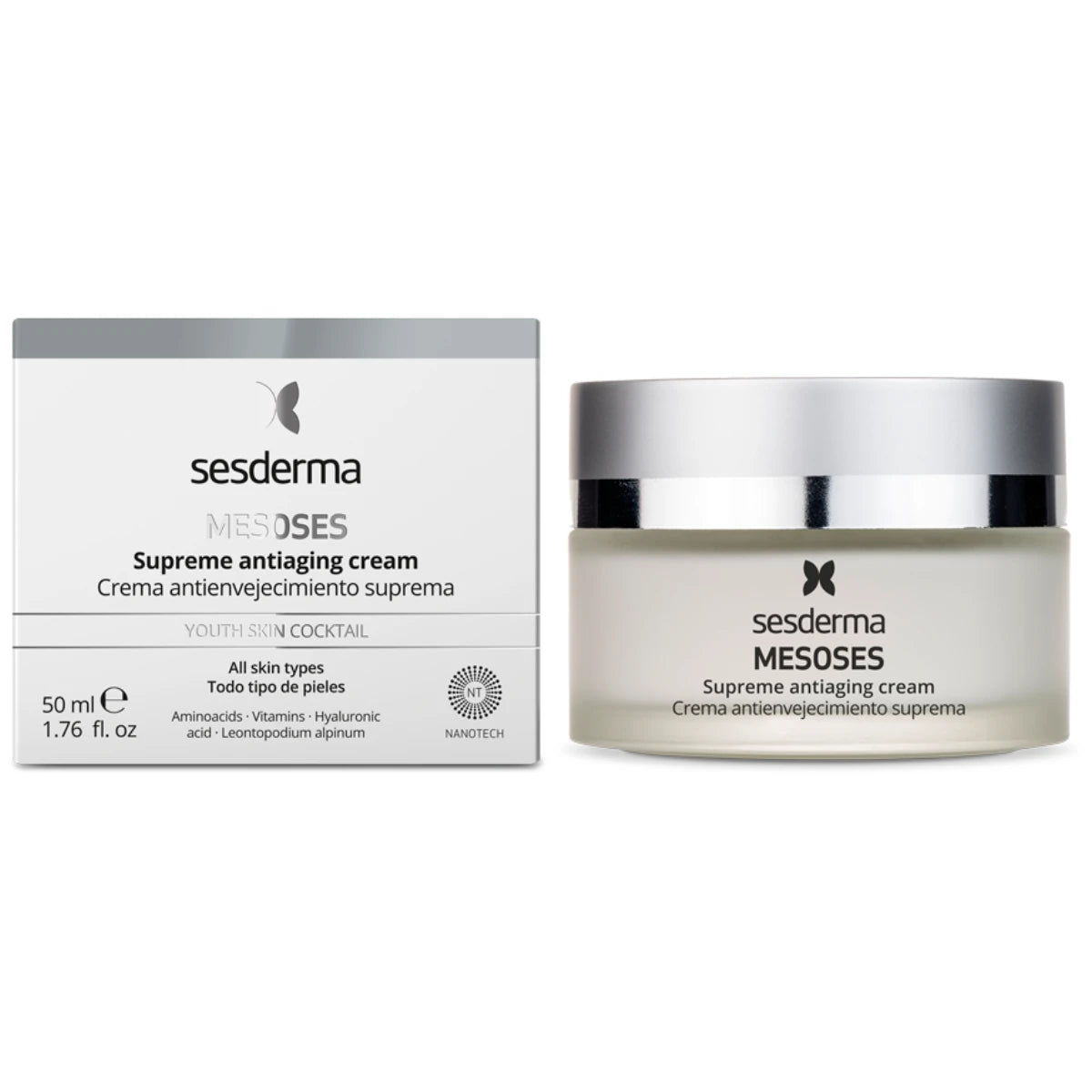 SESDERMA Mesoses Supreme Antiaging Cream 50 ml kasvovoide ikääntymistä vastaan