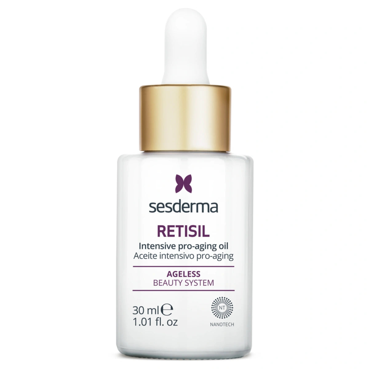 SESDERMA Retisil Pro Ageing Oil 30 ml pipettipullossa 