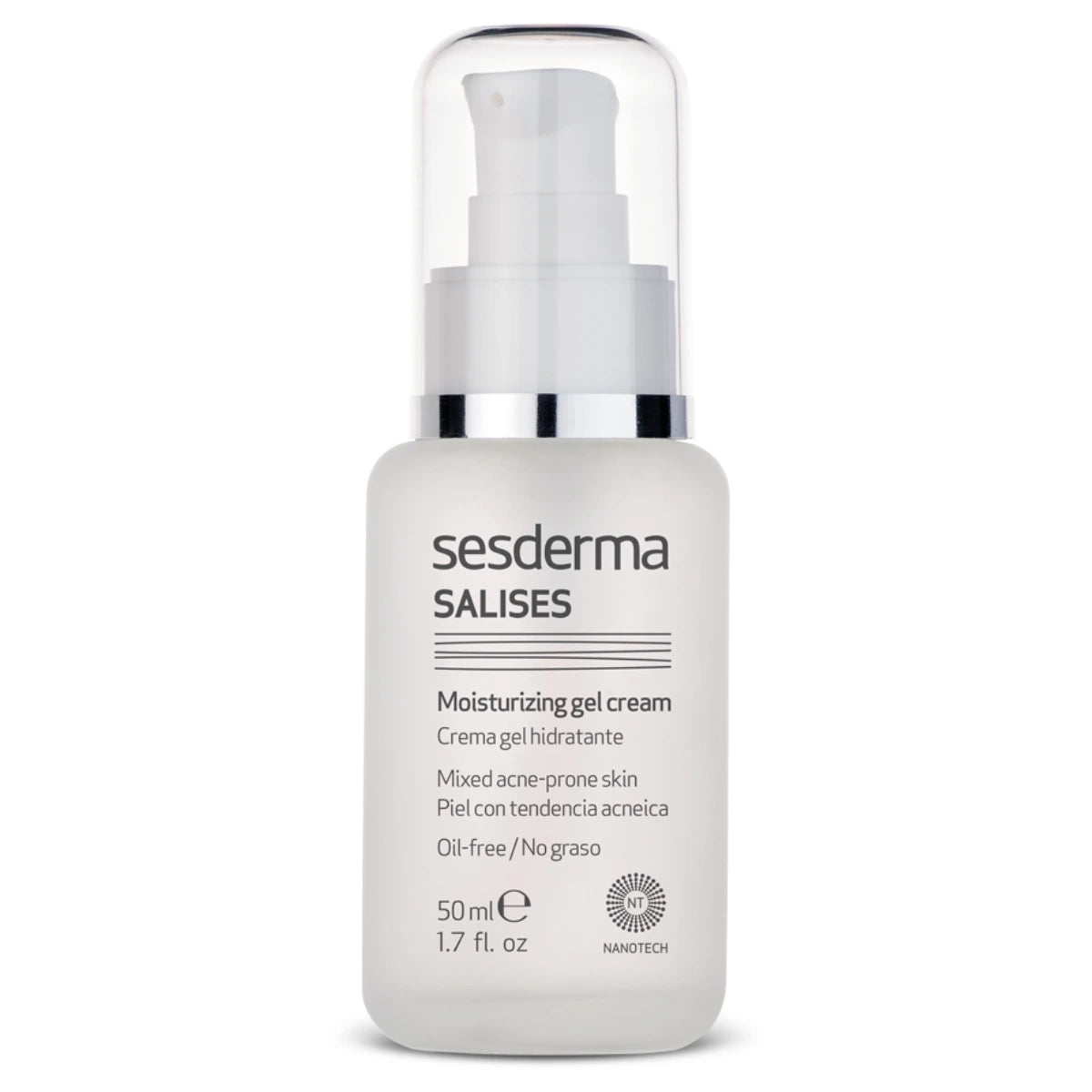 SESDERMA Salises Moisturizing Gel Cream 50 ml pumppupullossa