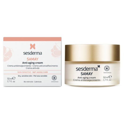 SESDERMA Samay Anti-Aging Cream 50 ml kasvovoide herkälle iholle ikääntymisen merkkejä vastaan