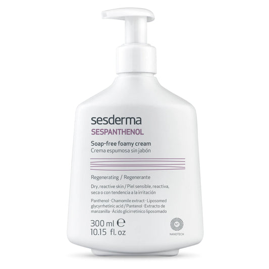 SESDERMA Sespanthenol Soap-free Foamy Cream 300 ml herkän ihon vaaahtoava puhdistustuote