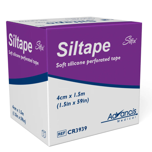 SILTAPE lääkinnällinen silikoniteippi 4 cm x 1,5 m arpien hoitoon