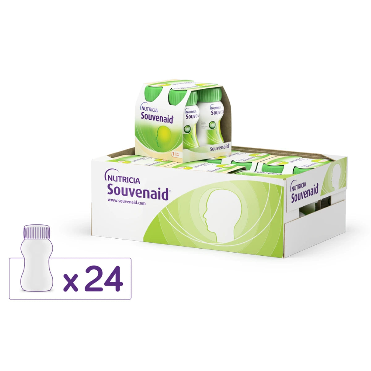 SOUVENAID säästöpakkaus 24x125 ml ravintovalmiste