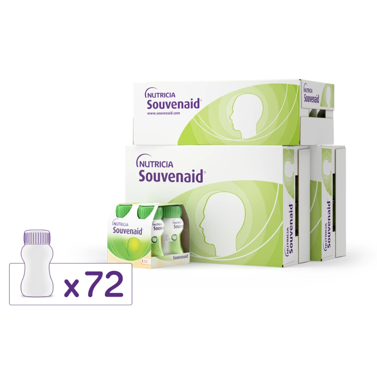 SOUVENAID säästöpakkaus 72x125 ml ravintovalmiste