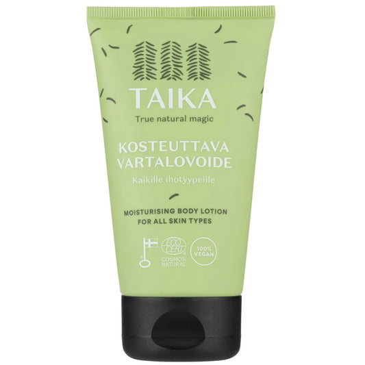 Taika Kosteuttava Vartalovoide 150 ml sisältää ksylitolia