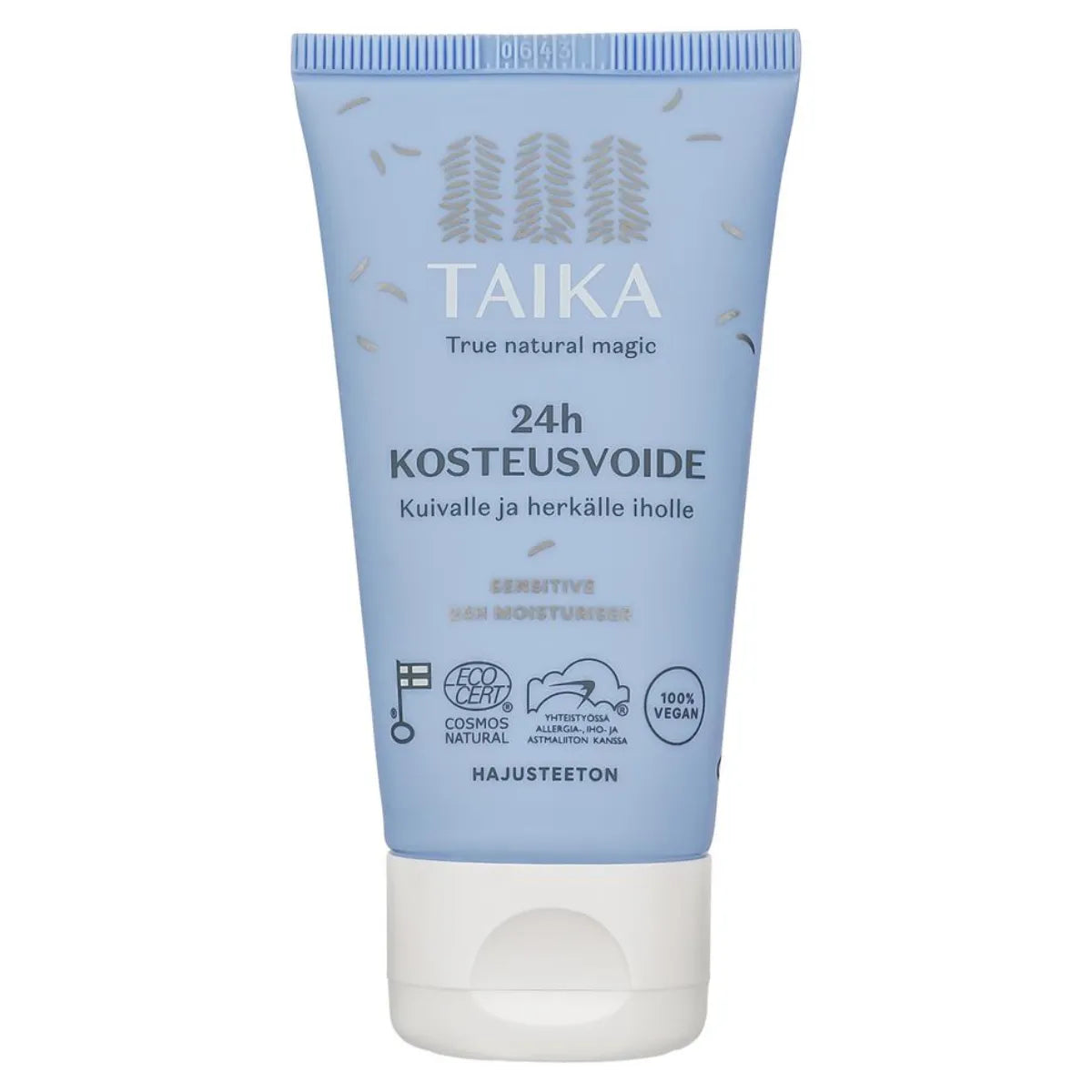 Taika Sensitive 24h kosteusvoide 50 ml hajusteeton voide herkälle iholle