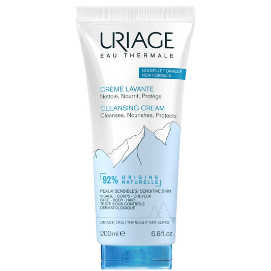 Uriage Cleansing Cream 200 ml ravitseva ja kosteuttava puhdistusvoide