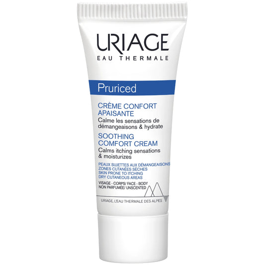 Uriage Pruriced Soothing Comfort Cream 100 ml  kutinaa rauhoittava hoitovoide herkälle ja ärtyneelle iholle