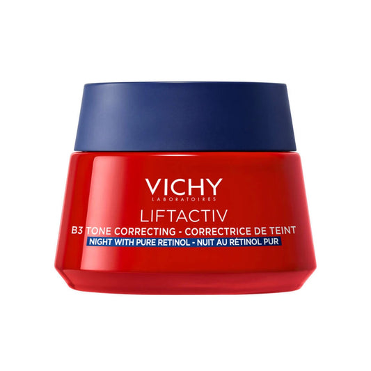 Vichy Liftactiv Specialist B3 yövoide 50 ml häivyttää pigmenttiläiskiä yöllä nukkuessa