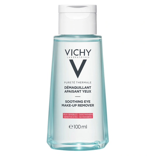 Vichy Purete Thermale Silmämeikinpoistoaine 100 ml rauhoittava herkille silmille