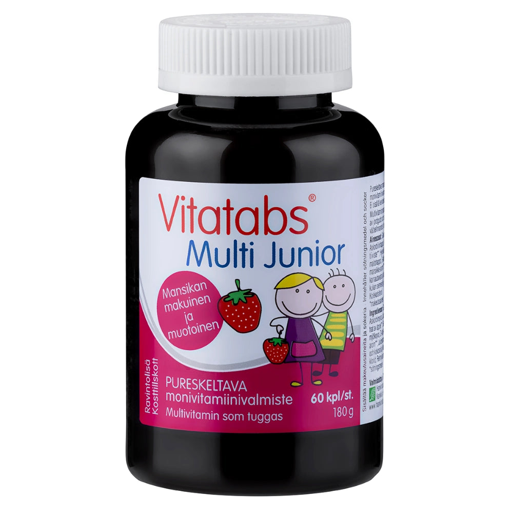 VITATABS Multi Junior pureskeltava monivitamiinivalmiste 60 kpl