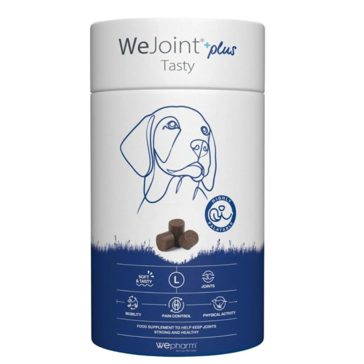 WeJoint+ Plus Tasty Soft-Chew for Large Breeds >25 kg 30 kpl