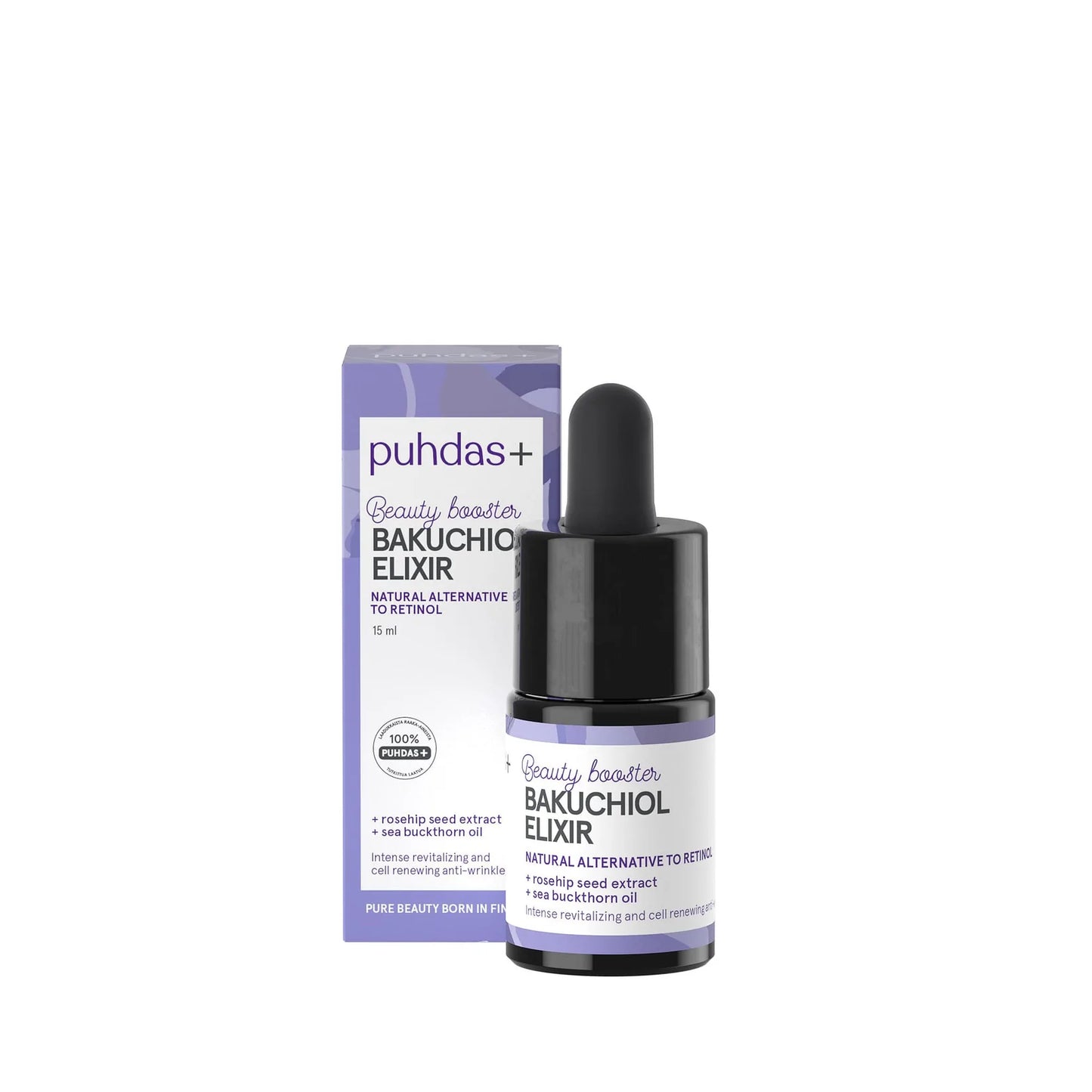 PUHDAS+ Bakuchiol beauty booster elixir 30 ml