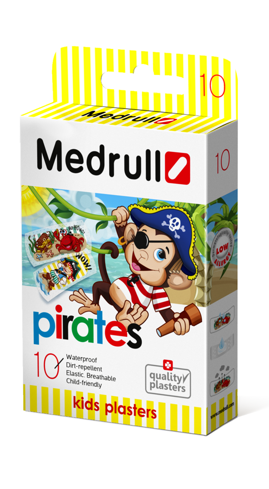 MEDRULL PIRATES LASTEN LAASTARI 10 KAPPALETTA