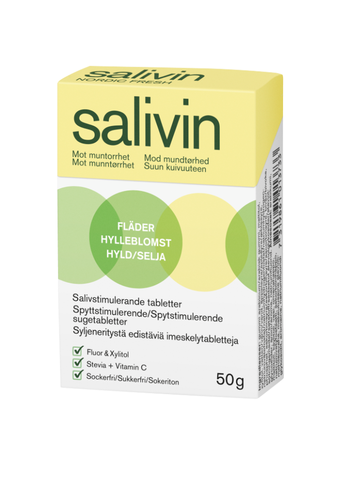 SALIVIN Nordic Fresh seljankukanmakuinen imeskelytabletti 50 g