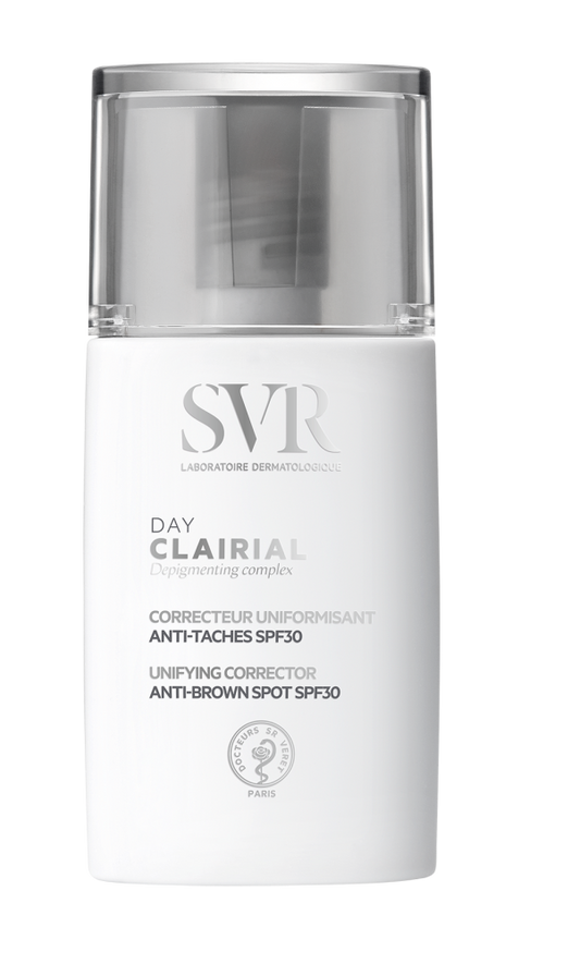 SVR Clairial day SPF30 päivävoide pigmenttimuutoksiin herkälle iholle 30 ml