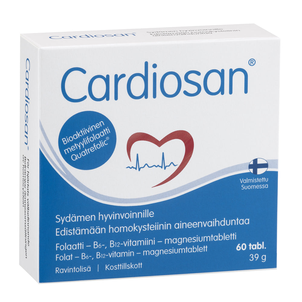 CARDIOSAN ravintolisä 60 tablettia