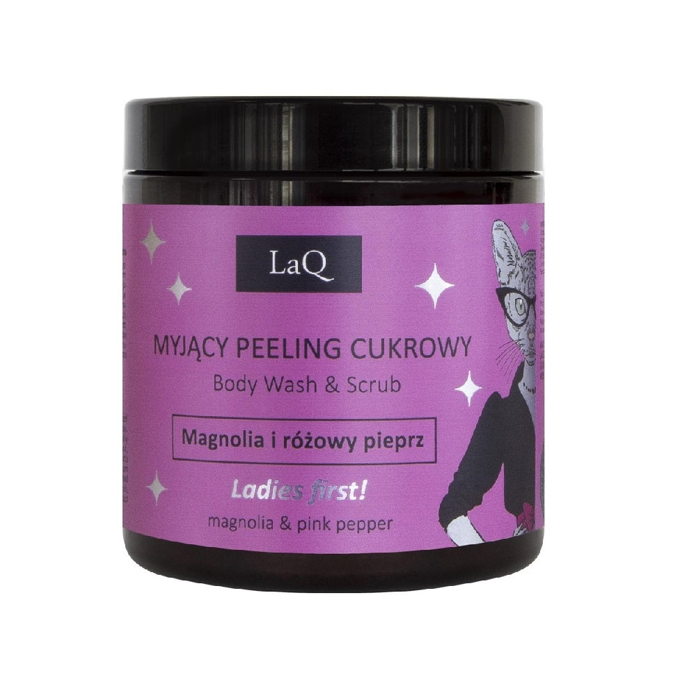 LAQ Magnolia Body Wash & Scrub pesuvaahto 220 g