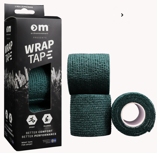 OM WRAP Tape 5 cm x 4,5 m vihreä suojateippi 3 kpl