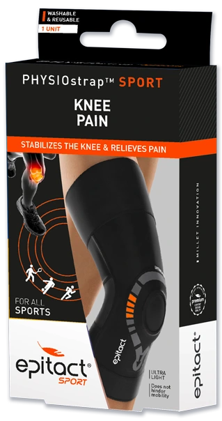 EPITACT Physiostrap sport knee polvituki, koko L 1 kpl